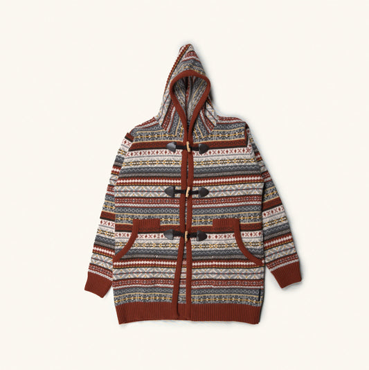 Canadiana Lambswool Jacquard - PROJECTO TROUXA MOCHA