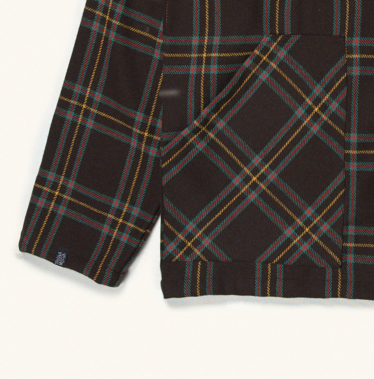 Brown Colored Striped Casaca Portuguesa - PROJECTO TROUXA MOCHA