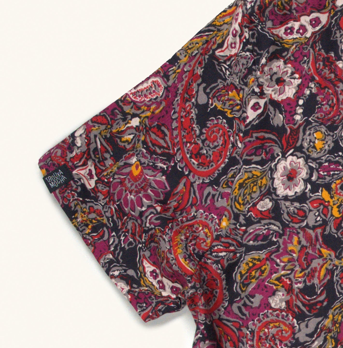 Floral pink polo - PROJECTO TROUXA MOCHA