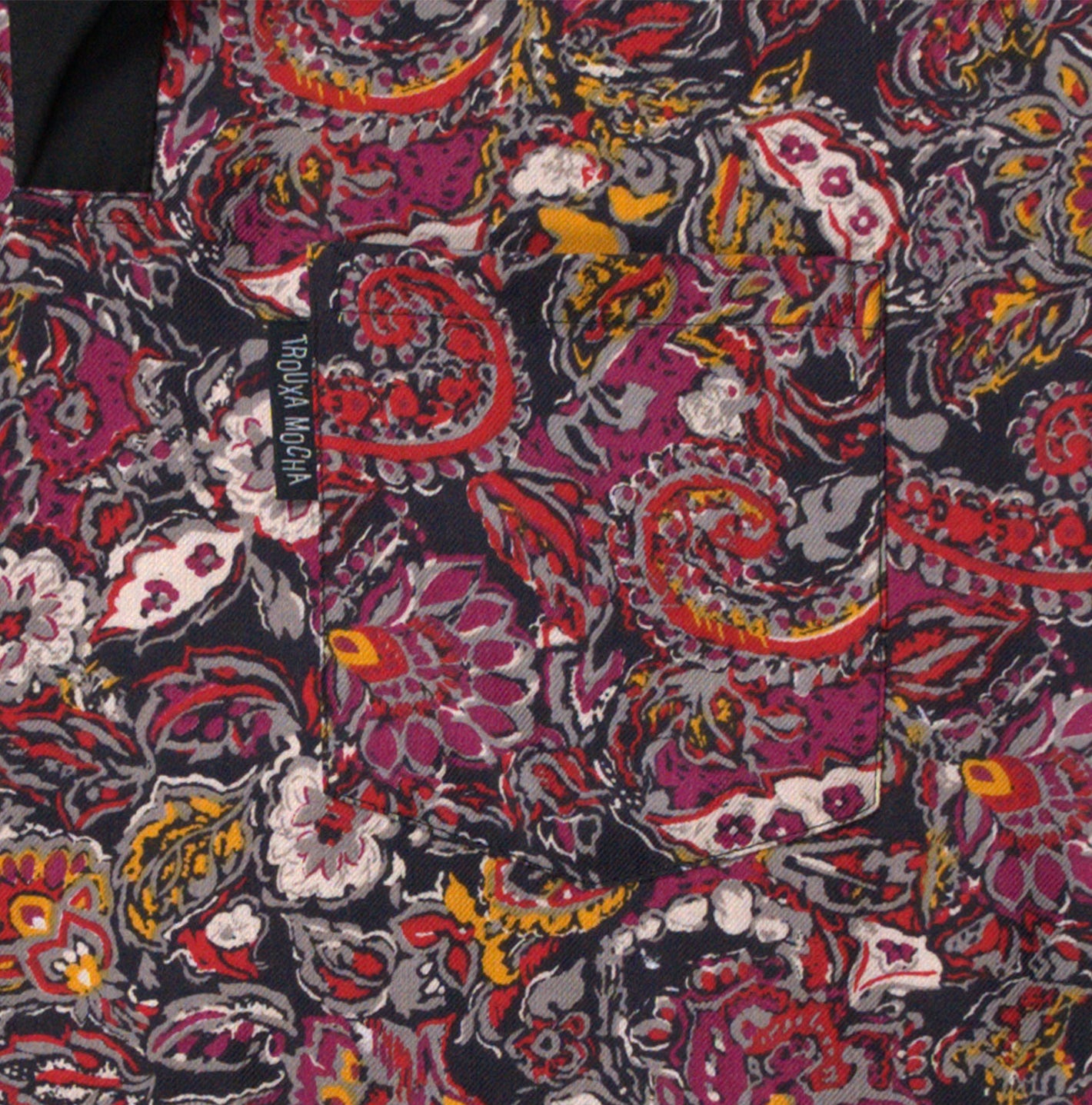 Floral pink polo - PROJECTO TROUXA MOCHA