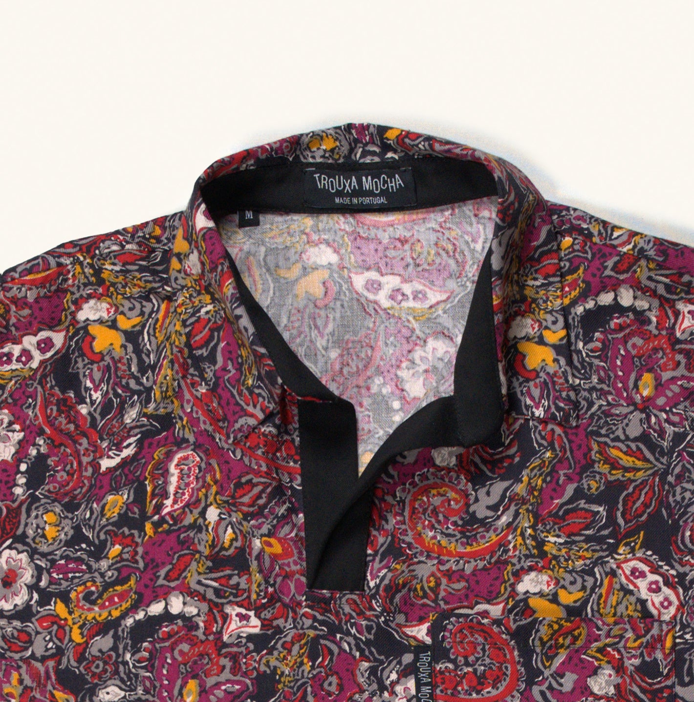 Floral pink polo - PROJECTO TROUXA MOCHA