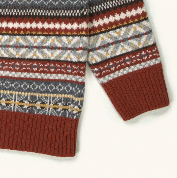 Camisola TM Lambswool Jacquard - PROJECTO TROUXA MOCHA