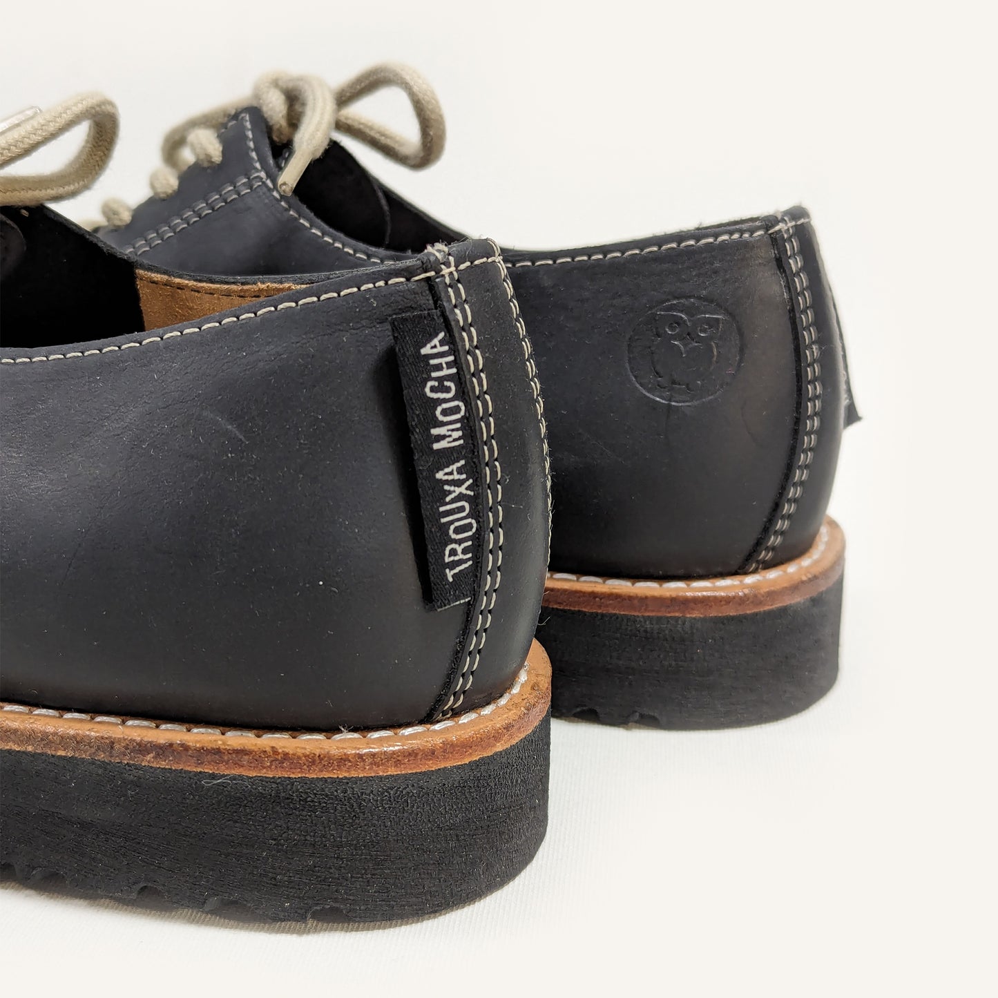 Black Bricklayer Shoes - PROJECTO TROUXA MOCHA