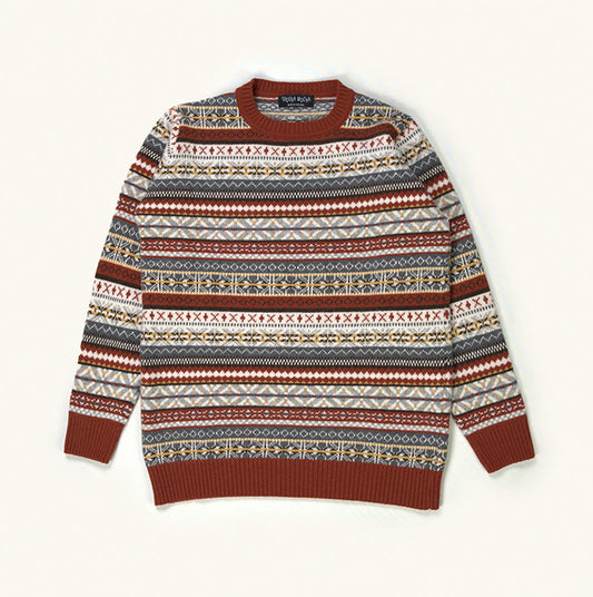 Camisola TM Lambswool Jacquard - PROJECTO TROUXA MOCHA