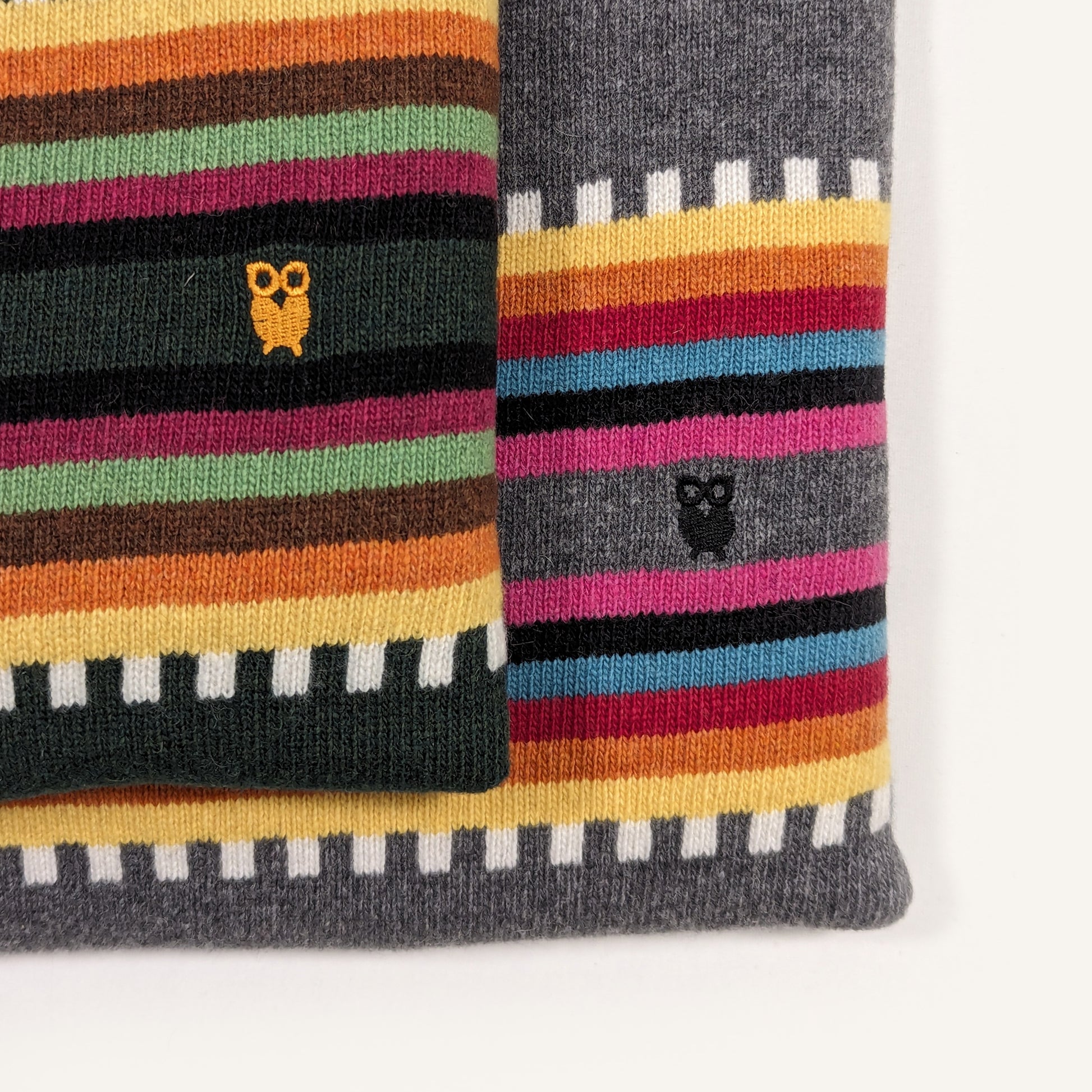 Stripe Lambswool Sweater - PROJECTO TROUXA MOCHA