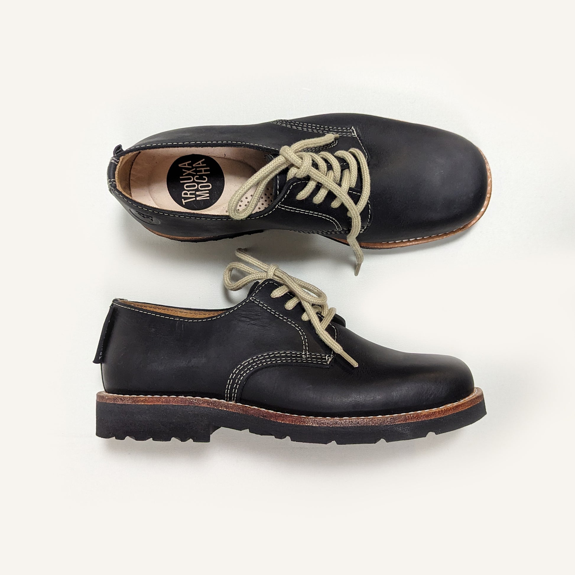 Black Bricklayer Shoes - PROJECTO TROUXA MOCHA